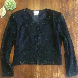 Stenay | Beautiful Vintage Beaded Silk Blouse